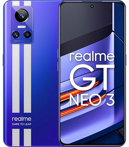 Realme GT Neo 3 (Sprint White, 8GB RAM, 128GB Storage